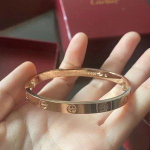 Cartier LOVE BRACELET in Rose Gold